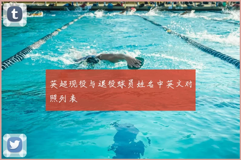 英超现役与退役球员姓名中英文对照列表